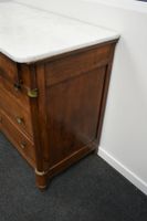 Commode en noyer à montants à colonne engagée baguées de bro… (photo 5)