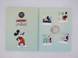 mickey and la france book with pictures of mickey mouse and other characters