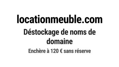 Nom de domaine locationmeuble.com.