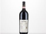 a bottle of wine that is sitting on a table