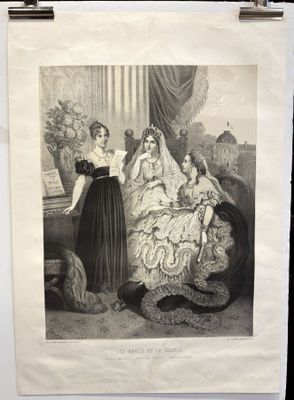 a black and white picture of a woman in a dress