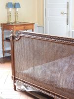 LIT deux places de style Louis XVI en chêne mouluré et sculp… (photo 3)