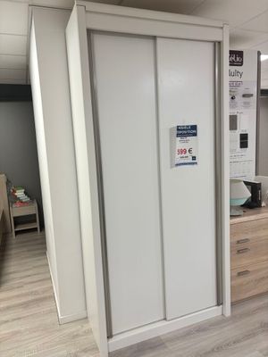 Armoire blanche MOBILIER DE FRANCE modèle MULTY (pv 599€) - Photo 1