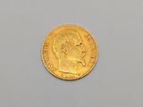an image of a gold coin with a woman ' s head on it