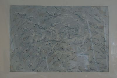 Huile sur papier par EAM GERARD? 43x28cm.