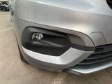 a close up of the front bumper of a car