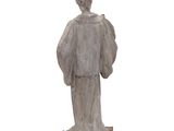 an image of a statue of a man with a white robe