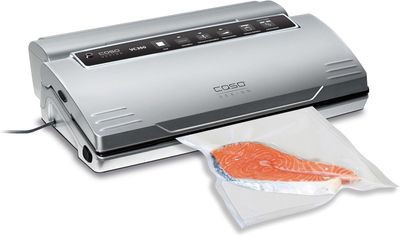 un gros plan d'un aspirateur contenant un morceau de poisson