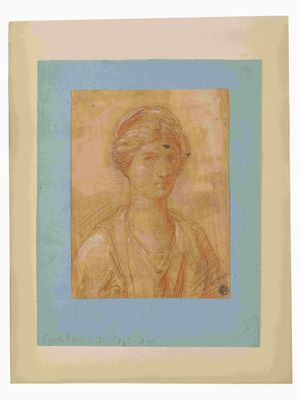 EGISTO ROSSI (1824/1825-1899) Portrait of a woman