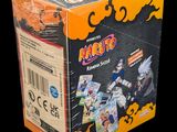 the box of the card game naruto is in the packaging