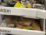 many different types of kitchen utensils in this refrigerator