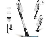 four different types of vacuum cleaners on a white background