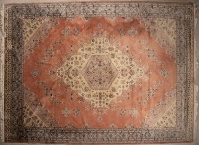 Tapis d'Orient Tabriz en laine tissé main - Photo 1