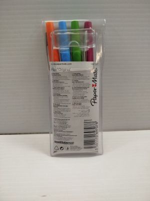 Lot de 4 - PAPER MATE - Stylos feutres Flair Original - Poin…