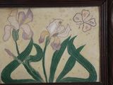 a picture of a picture of flowers in a picture frame