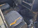 a car that has a seat in the back of it