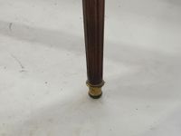 Grande table circulaire en bois, à système, reposant sur qua… (photo 5)