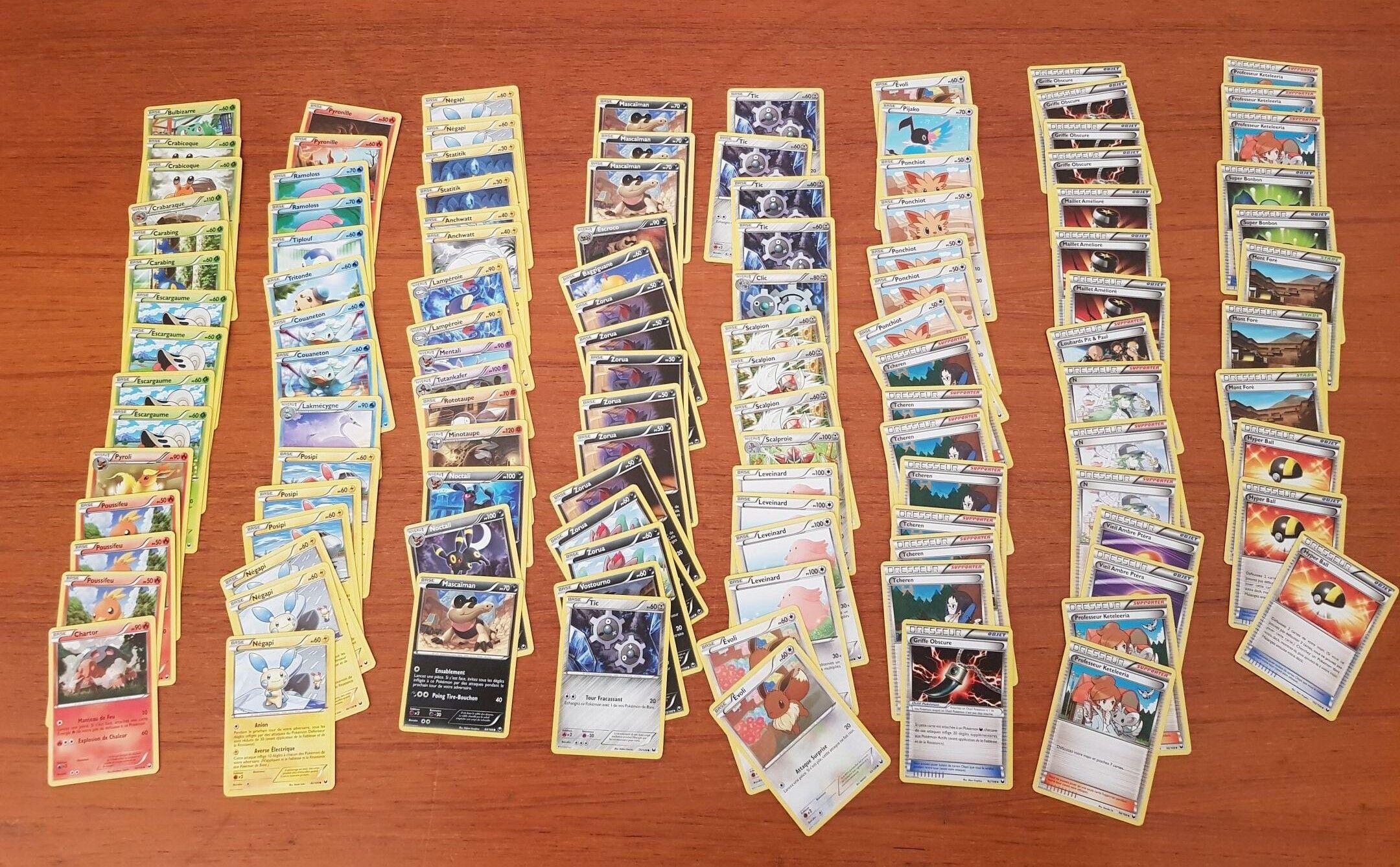 POKEMON - 116 cartes explorateur obscur