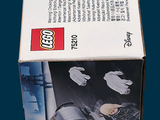 a box that has a lego train inside of it
