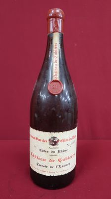 a bottle of wine that is sitting on a table
