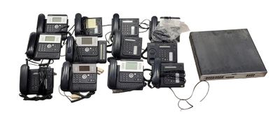 INSTALLATION TELEPHONIQUE ALCATEL comprenant : - Une central…