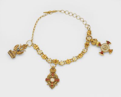 Brassard des Franz-Joseph-Orden, K&K Donaumonarchie 1849, fa…