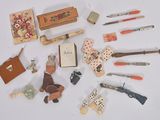 a lot of different items that are on the table