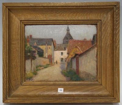 BOIRY Camille (1871-1954), Vue de la Commune de Leves, Huile…