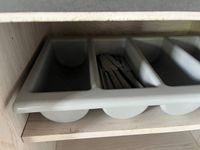 L54 - CASTELNAU D'ESTREFONDS – Un lot de couverts, verres et… (photo 3)