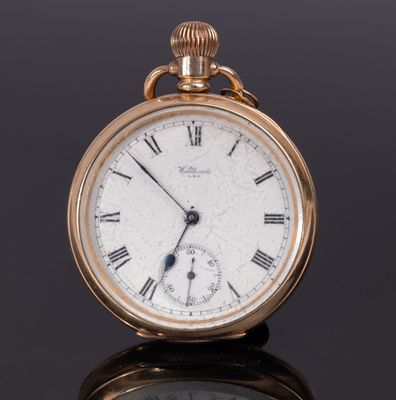 Montre de Gousset Chronomètre, cadran et mouvement signés WA…