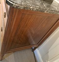 COMMODE PANTALONNIERE en acajou et placage d'acajou ouvrant … (photo 5)