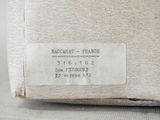 a box with a label on it sitting on a table