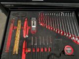 many tools in a toolbox that are on display