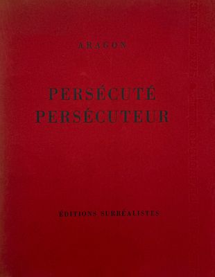 un livre rouge avec une inscription noire sur la couverture