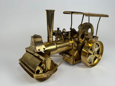 Rouleau Compresseur Vapeur Mamod Des Années 1970 - Angleterre - Métal