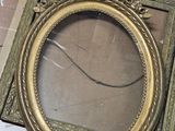 a picture of a picture frame and a mirror on a table