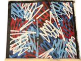 a picture of a picture of graffiti on a piece of paper