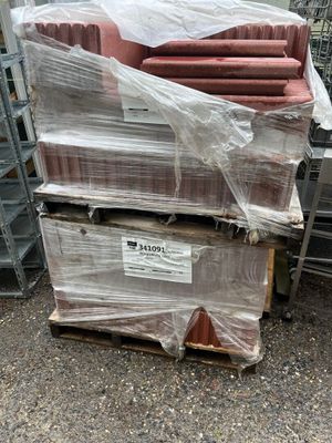 , 2 palettes de bordure jardin rouge ( 5 cm x 20 cm x 50 cm …