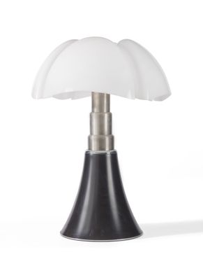 an image of a table lamp with a white shade on it