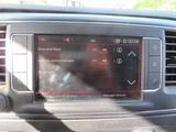 a picture of a car dashboard with a radio in it