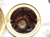 an image of a close up of a toilet with the lid open