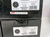 two boxes that are stacked on top of each other