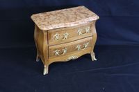Commode de maitrise en placage ouvrant par deux tiroirs sépa… (photo 3)