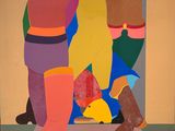 an image of a painting of a group of people standing next to each other
