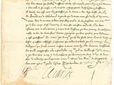 une lettre manuscrite du président des états-unis
