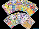 de nombreuses cartes Pokémon sur fond noir
