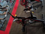 many bikes that are on display in a gym