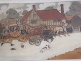 a picture of a picture of a horse drawn carriage