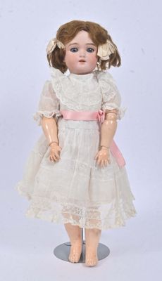 Poupée Ancienne Tête Biscuit Tanagra - 54 Cm - Vers 1918 - Bon état