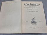 an open book with a picture of a woman on it